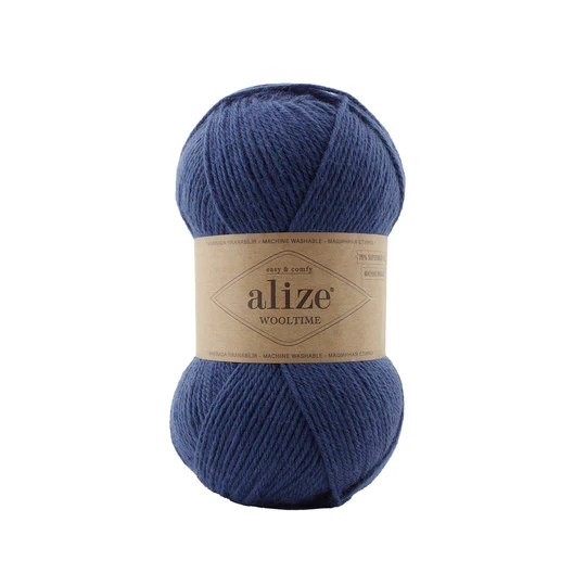 Pletacia ponožková priadza Alize Wooltime 100g