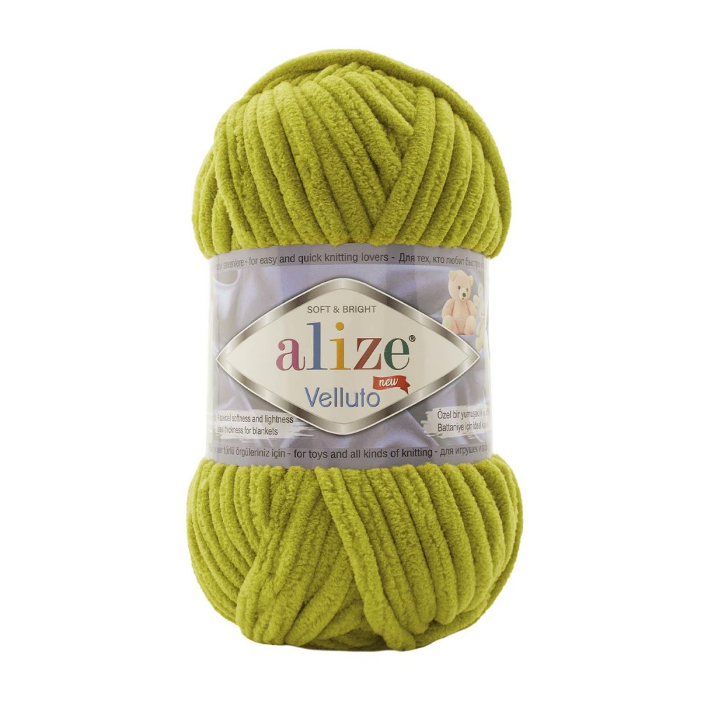 Pletacia ženilková priadza Alize Velluto 100 g