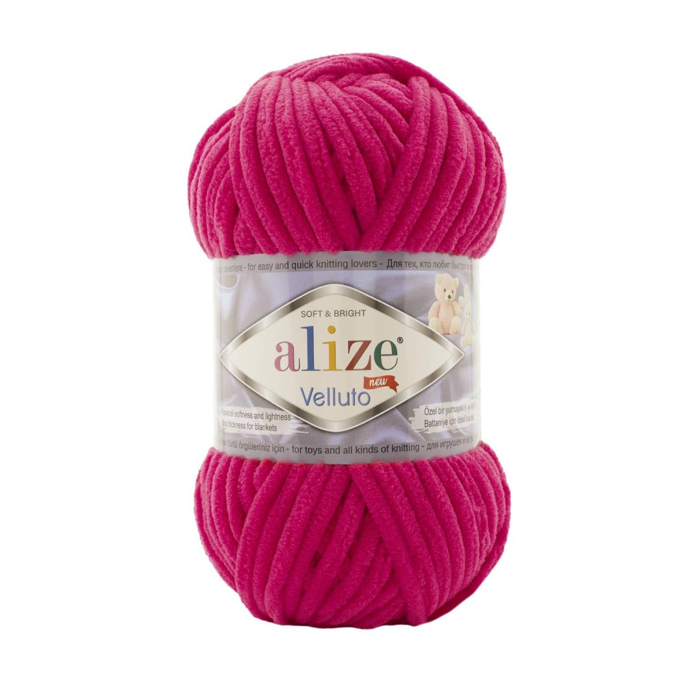 Pletacia ženilková priadza Alize Velluto 100 g