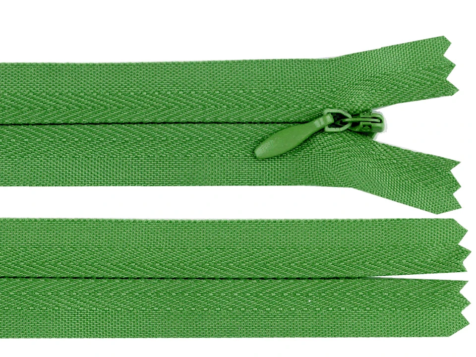 Špirálový zips skrytý No 3 dĺžka 20 cm- 1ks