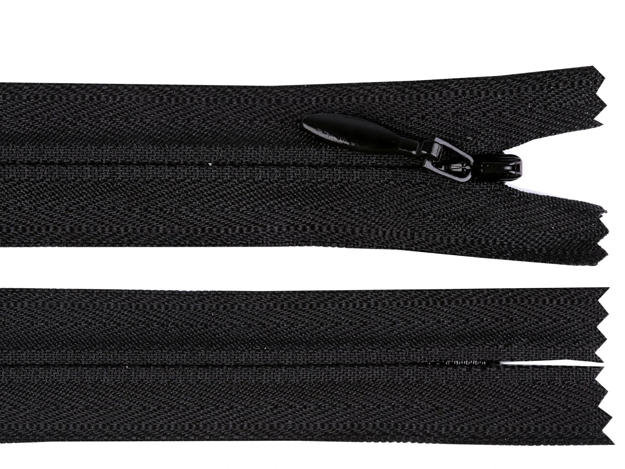 Špirálový zips skrytý YKK No 3 dĺžka 60 cm- 1ks