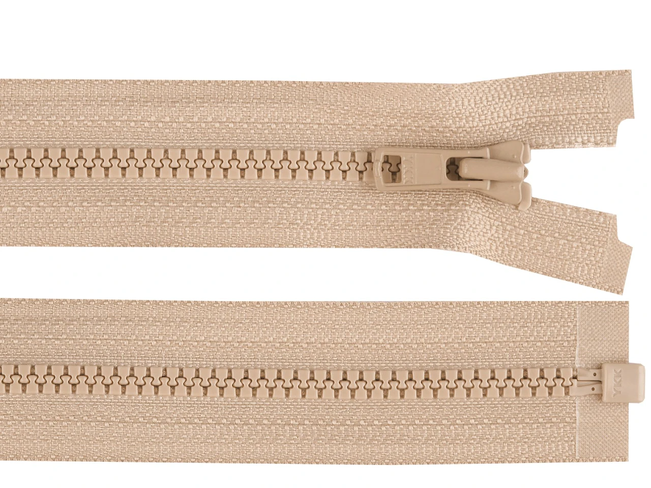 Kostený zips YKK No 3 dĺžka 40 cm- 1ks