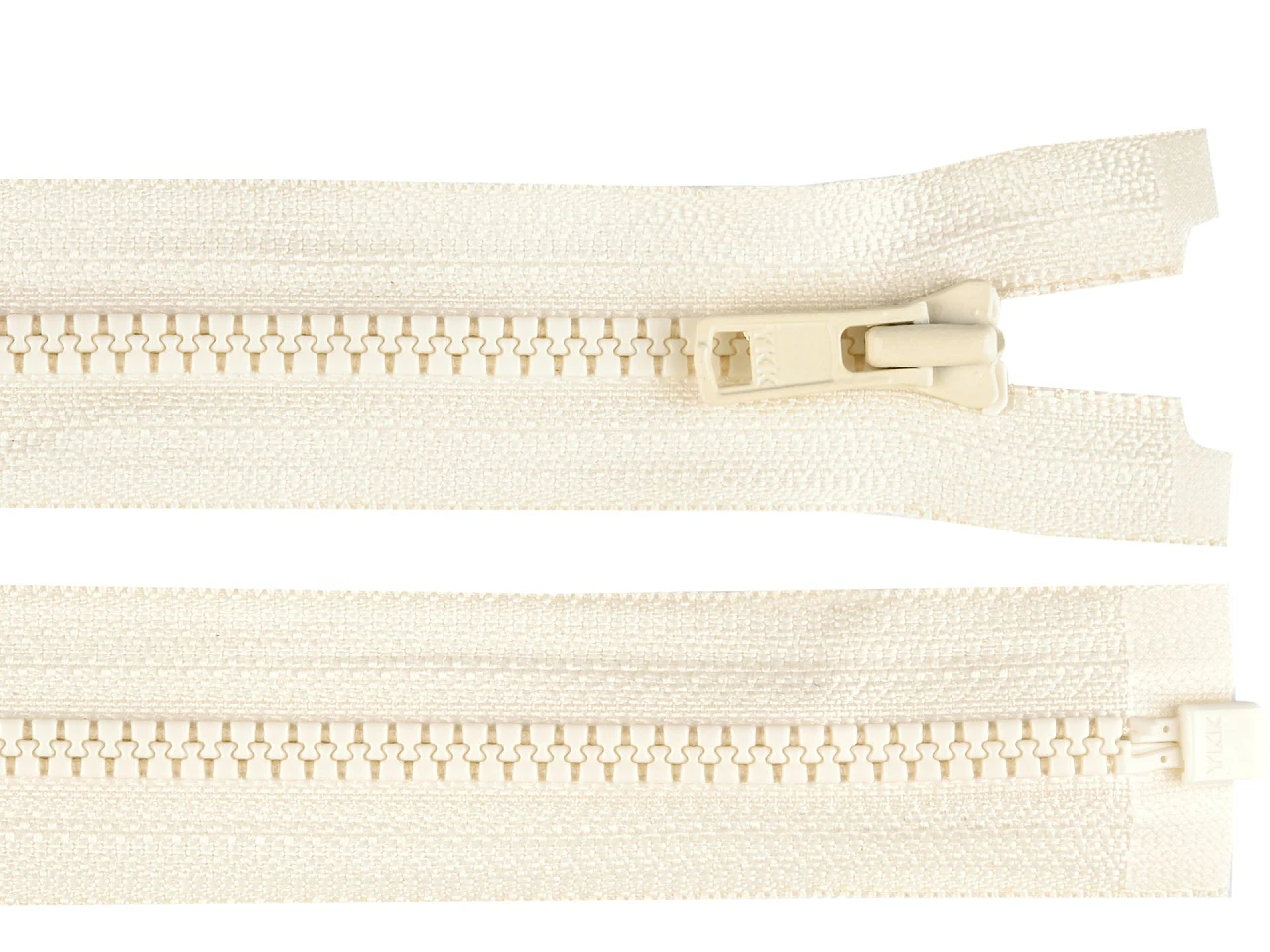 Kostený zips YKK No 3 dĺžka 50 cm- 1ks