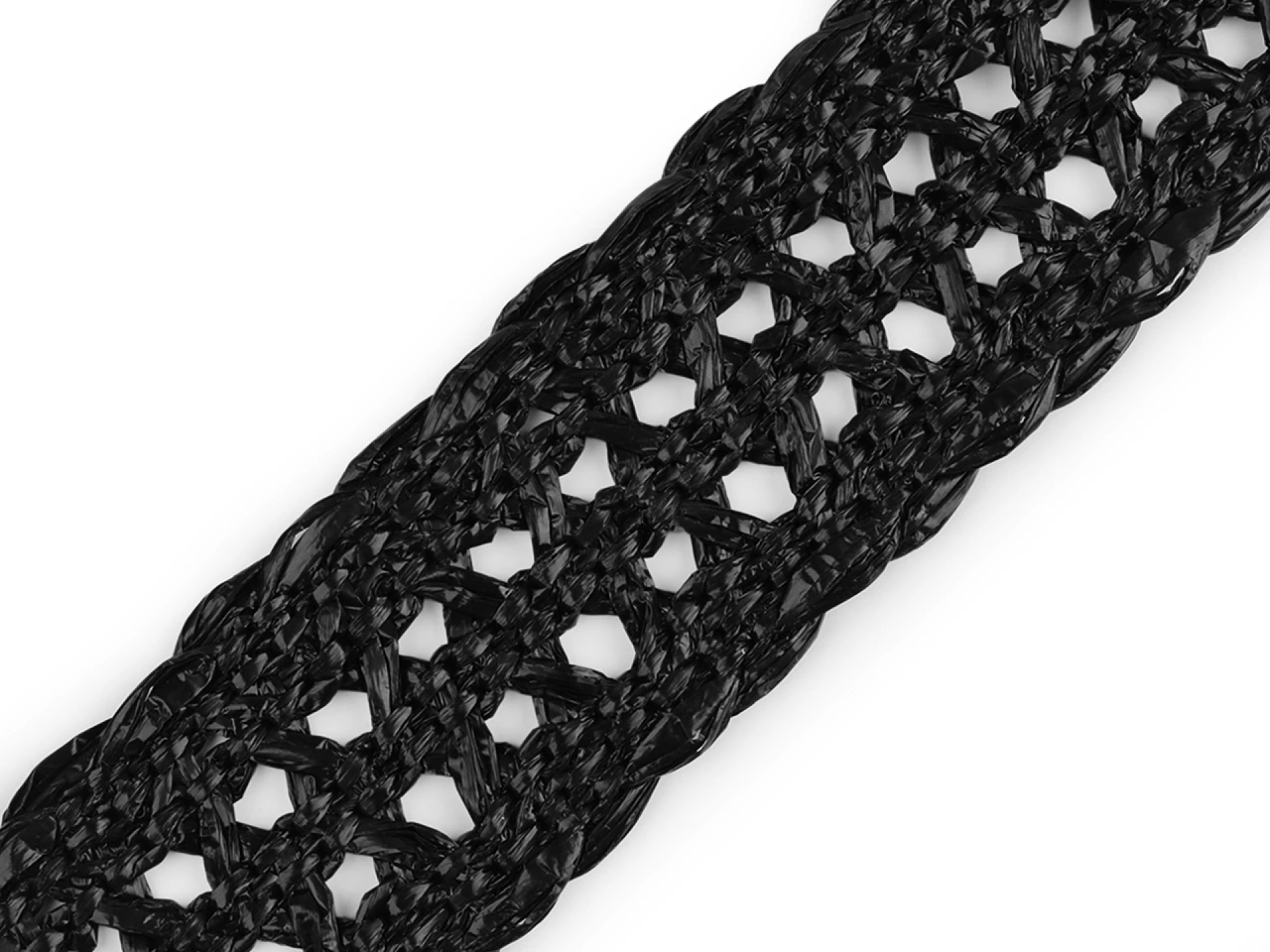 Splietaný popruh šírka 50 mm imitácia slamy- 1m