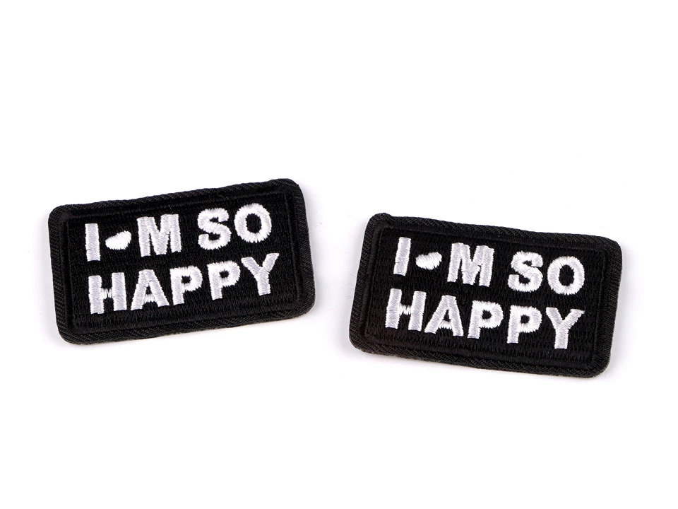 Nažehlovačka I´m so happy- 1ks