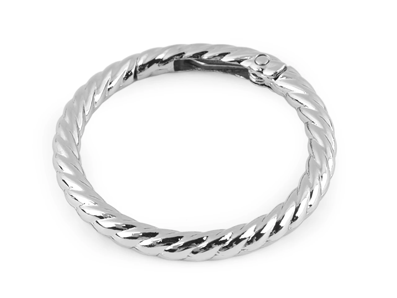 Karabína guľatá ozdobná Ø38 mm- 1kus