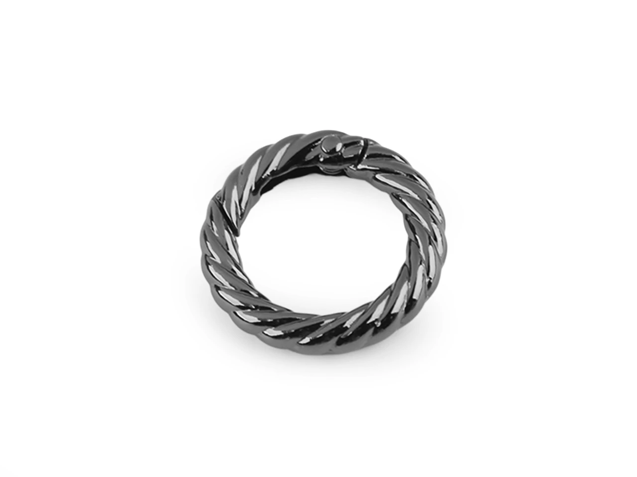 Karabína guľatá ozdobná Ø20 mm- 1kus