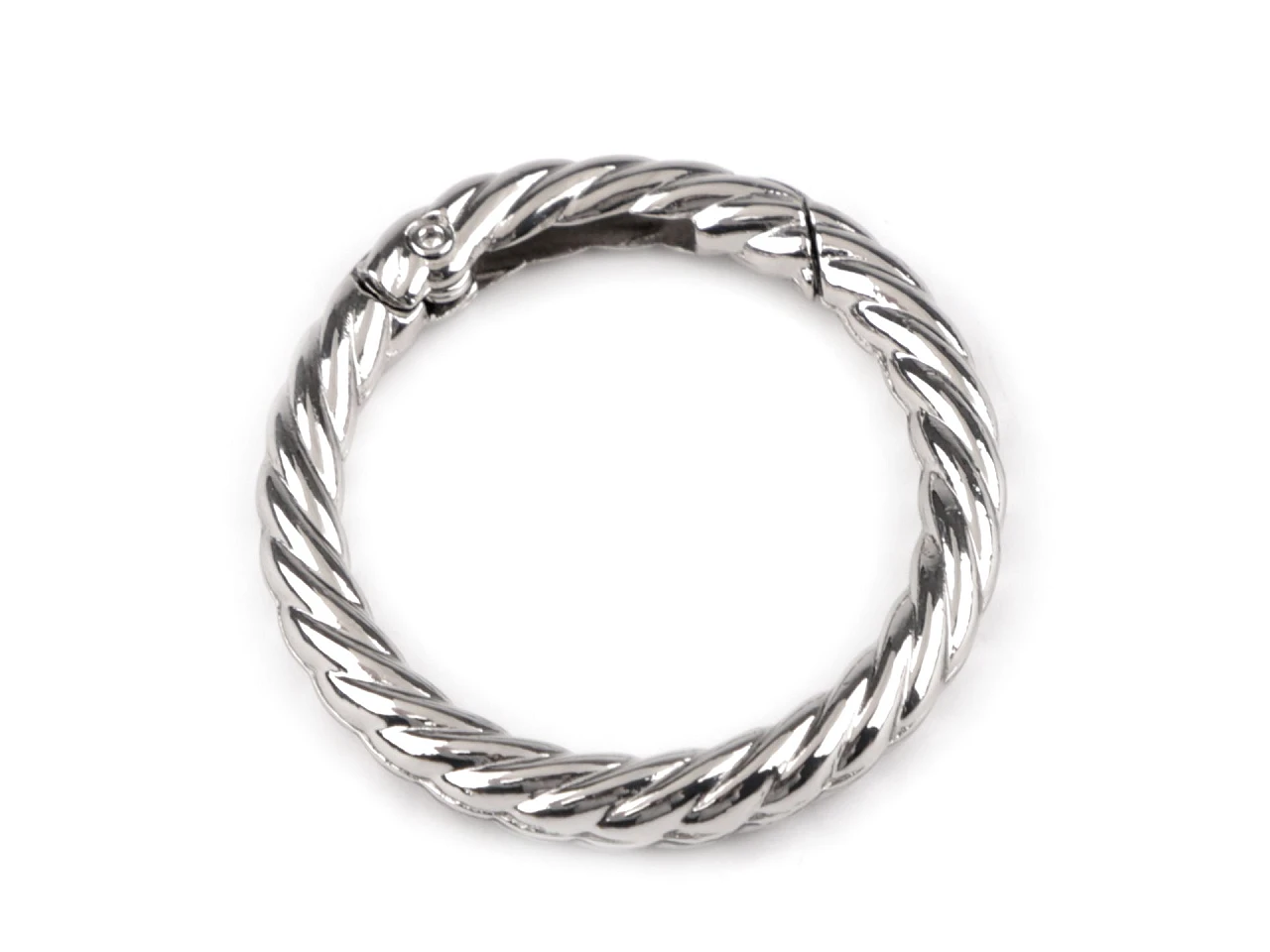 Karabína guľatá ozdobná Ø32 mm- 1kus