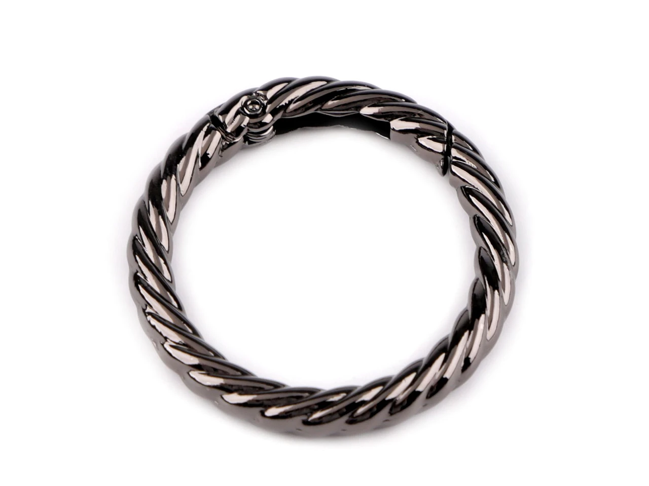 Karabína guľatá ozdobná Ø32 mm- 1kus