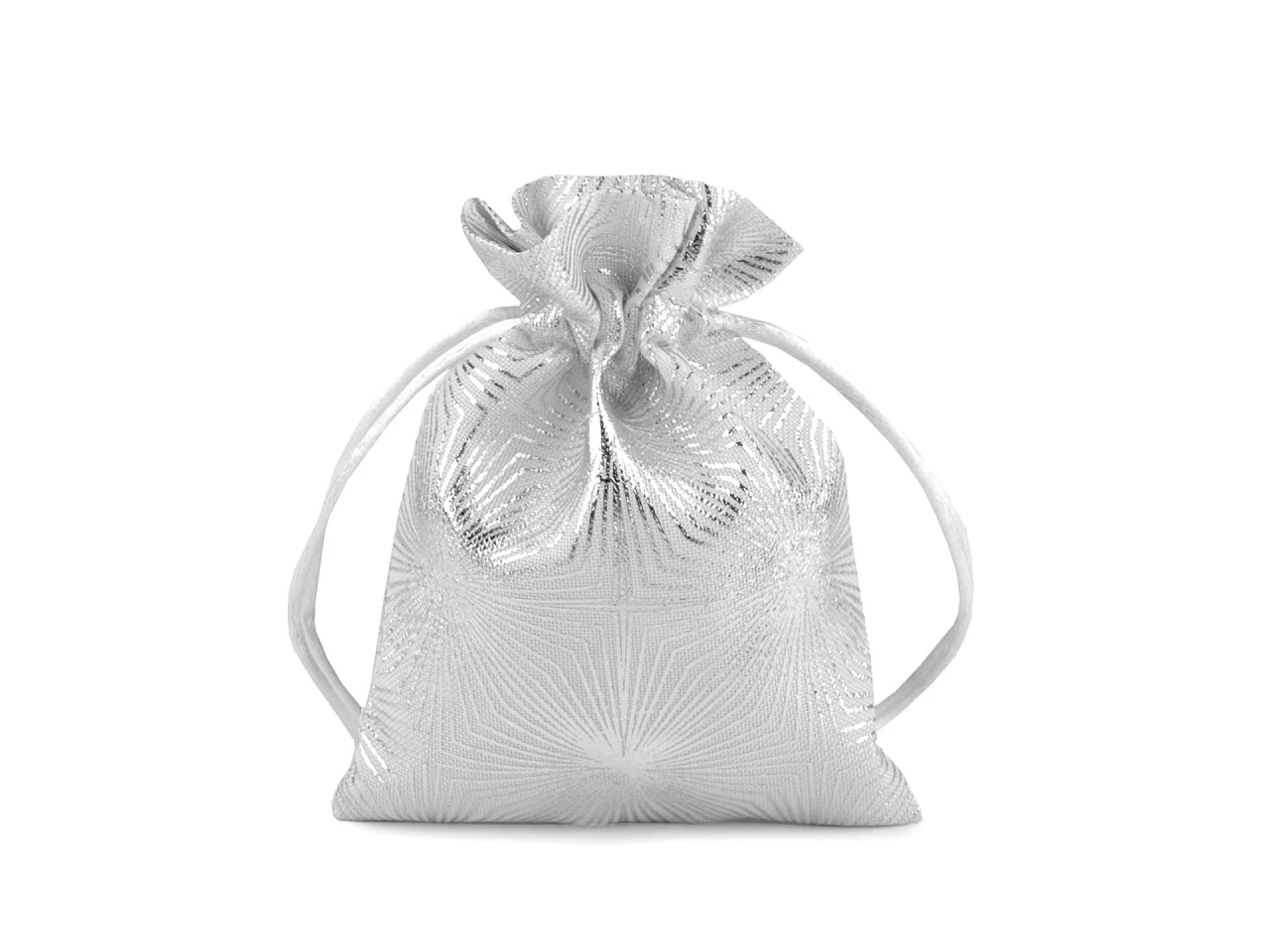 Darčekové vrecúško metalický vzor 10x13 cm- 1ks