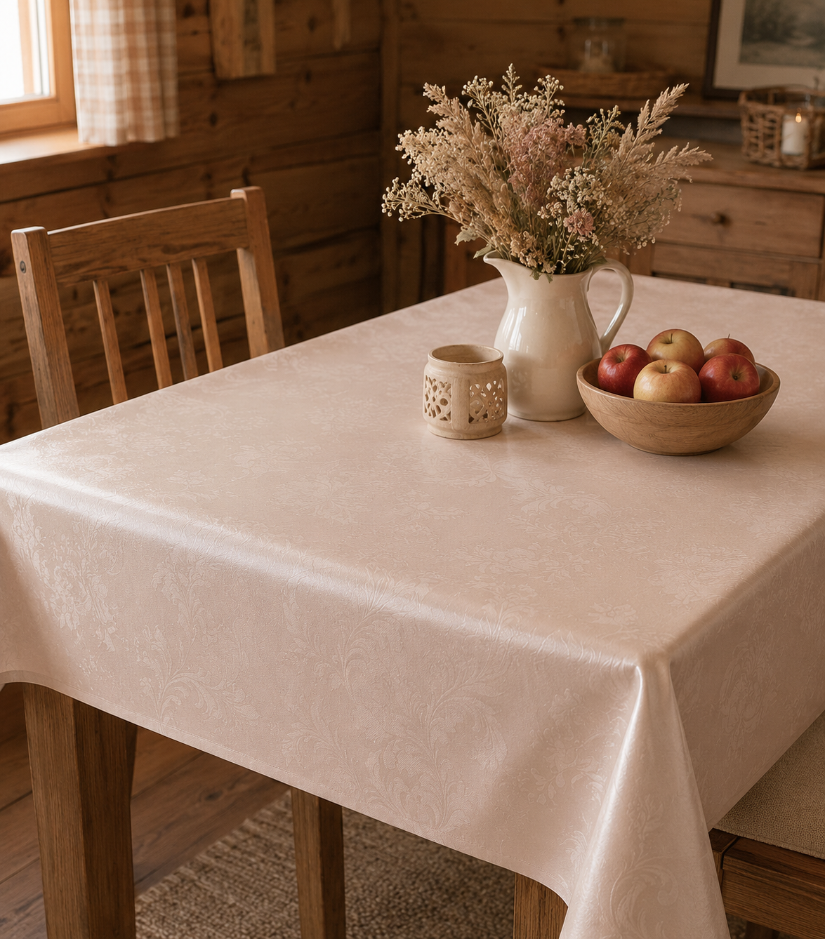 PVC OBRUSOVINA- KVETY ELEGANT