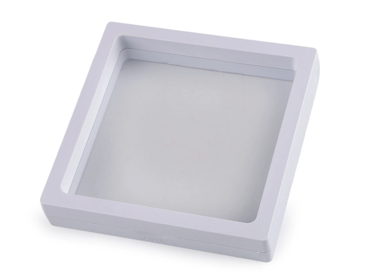 Krabička s priehľadnou fóliou na vystavenie tovaru a na darčekové balenie 11x11 cm- 1ks