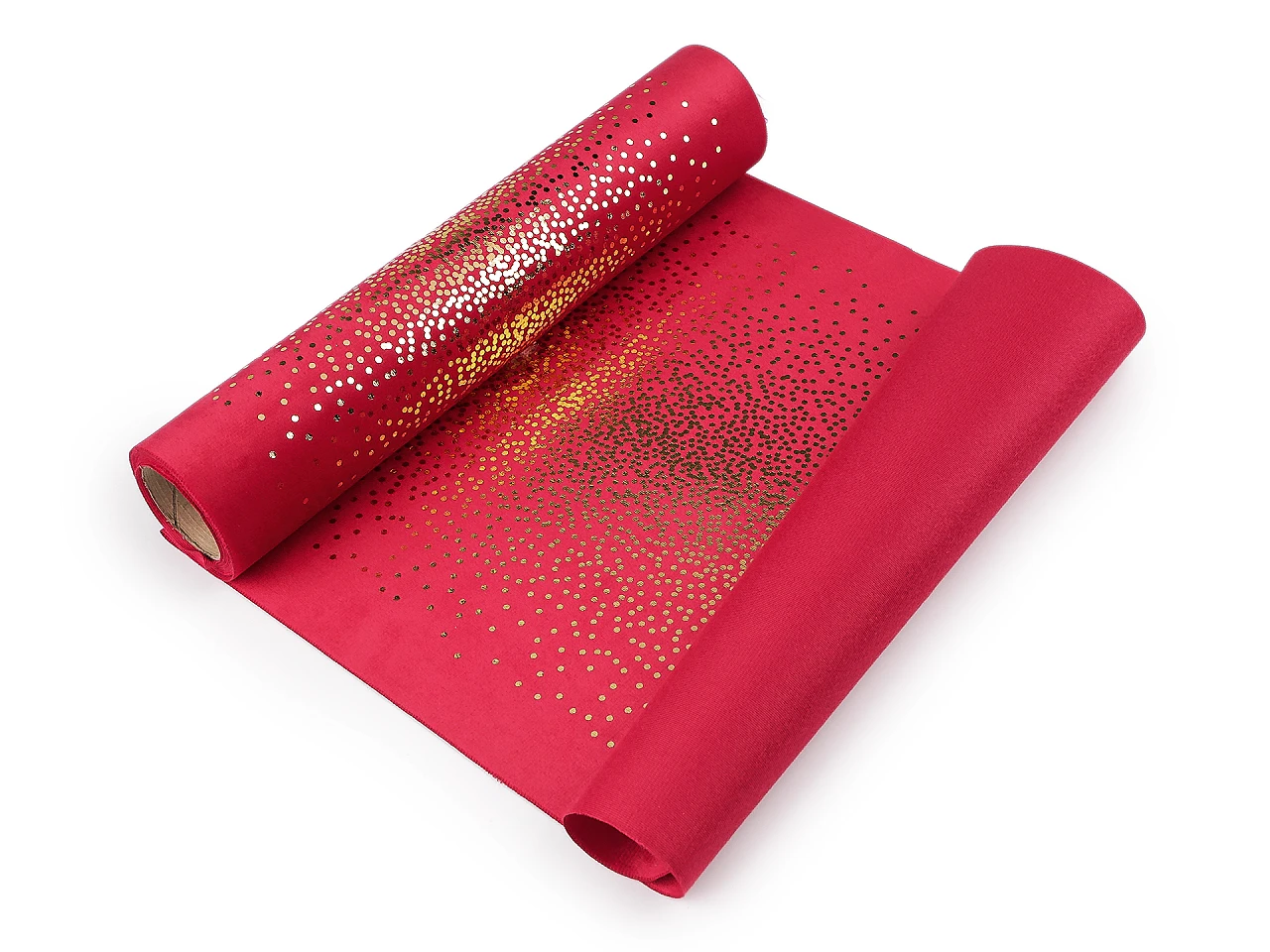 Velvet / zamat na výrobu behúňov a dekorácií šírka 28 cm- 2,7m