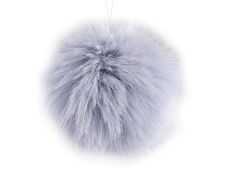Kožušinový brmbolec s pútkom Ø11 cm