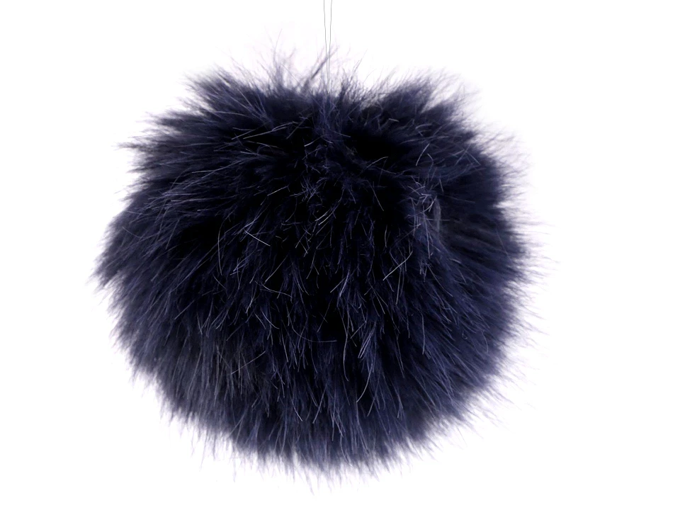 Kožušinový brmbolec s pútkom Ø11 cm
