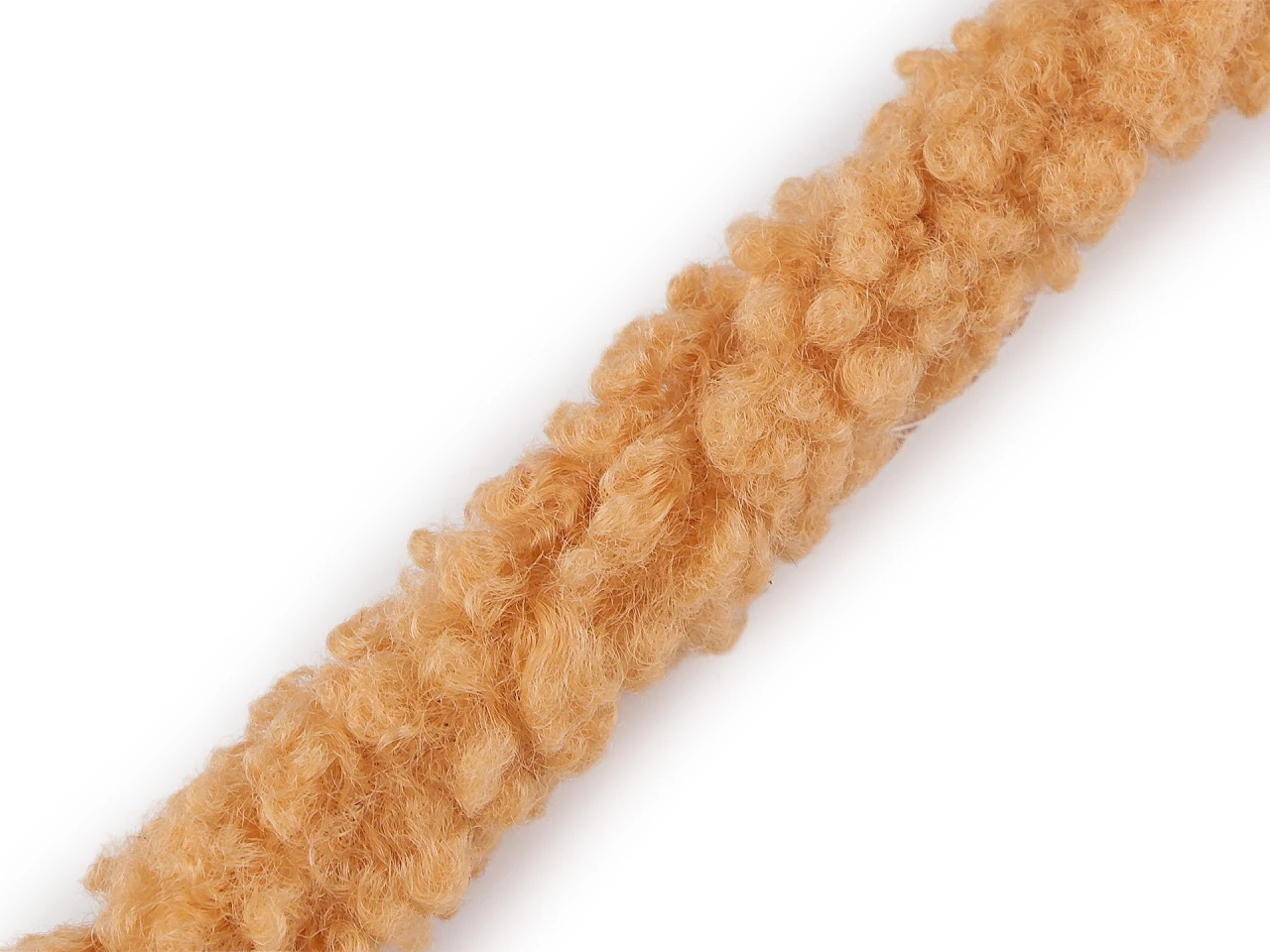 Všívacia lemovka / lampas imitácia baránka šírka 3,5 cm- 1m
