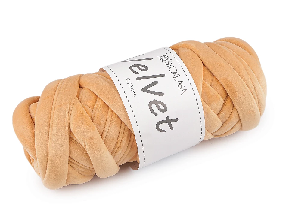 Priadza Marshmallow hrubá Velvet 500 g
