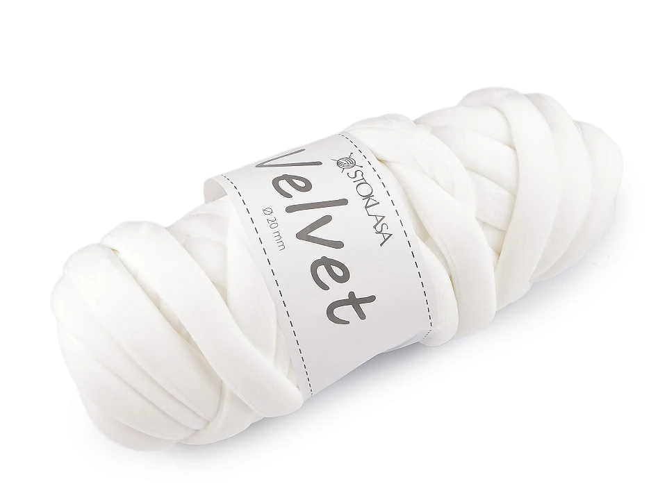 Priadza Marshmallow hrubá Velvet 500 g