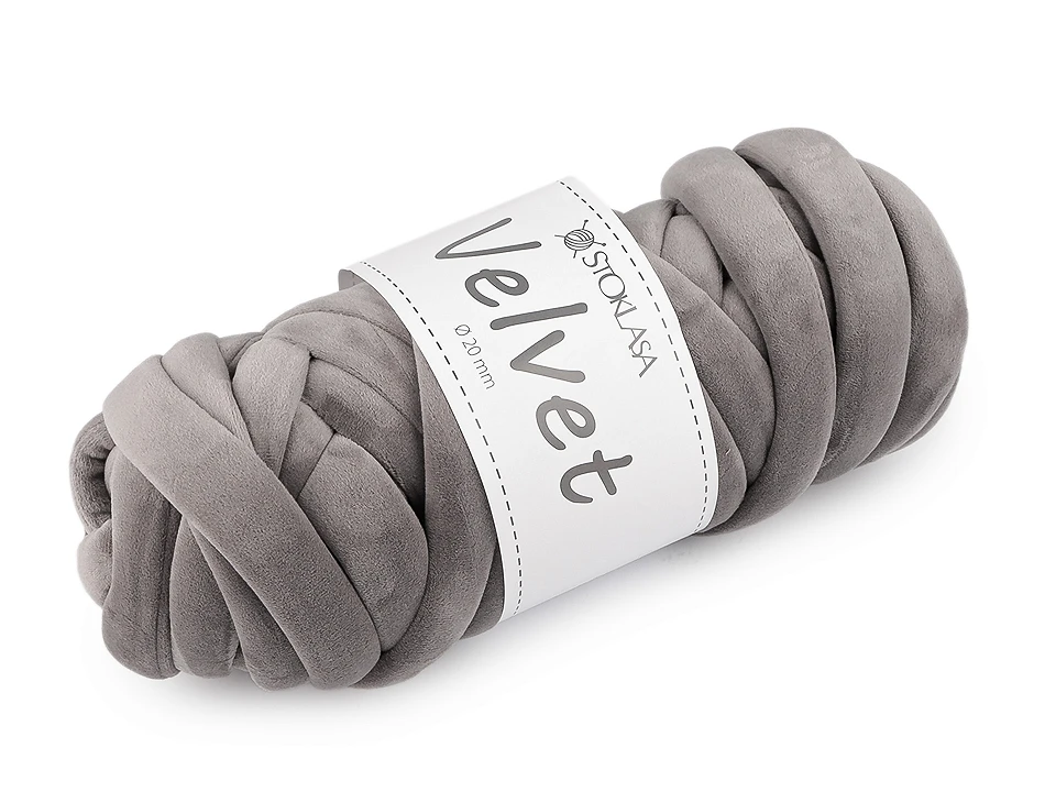 Priadza Marshmallow hrubá Velvet 500 g