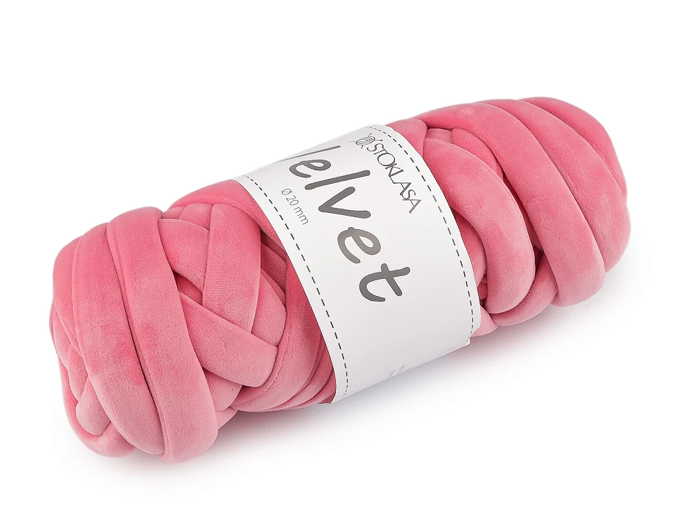 Priadza Marshmallow hrubá Velvet 500 g