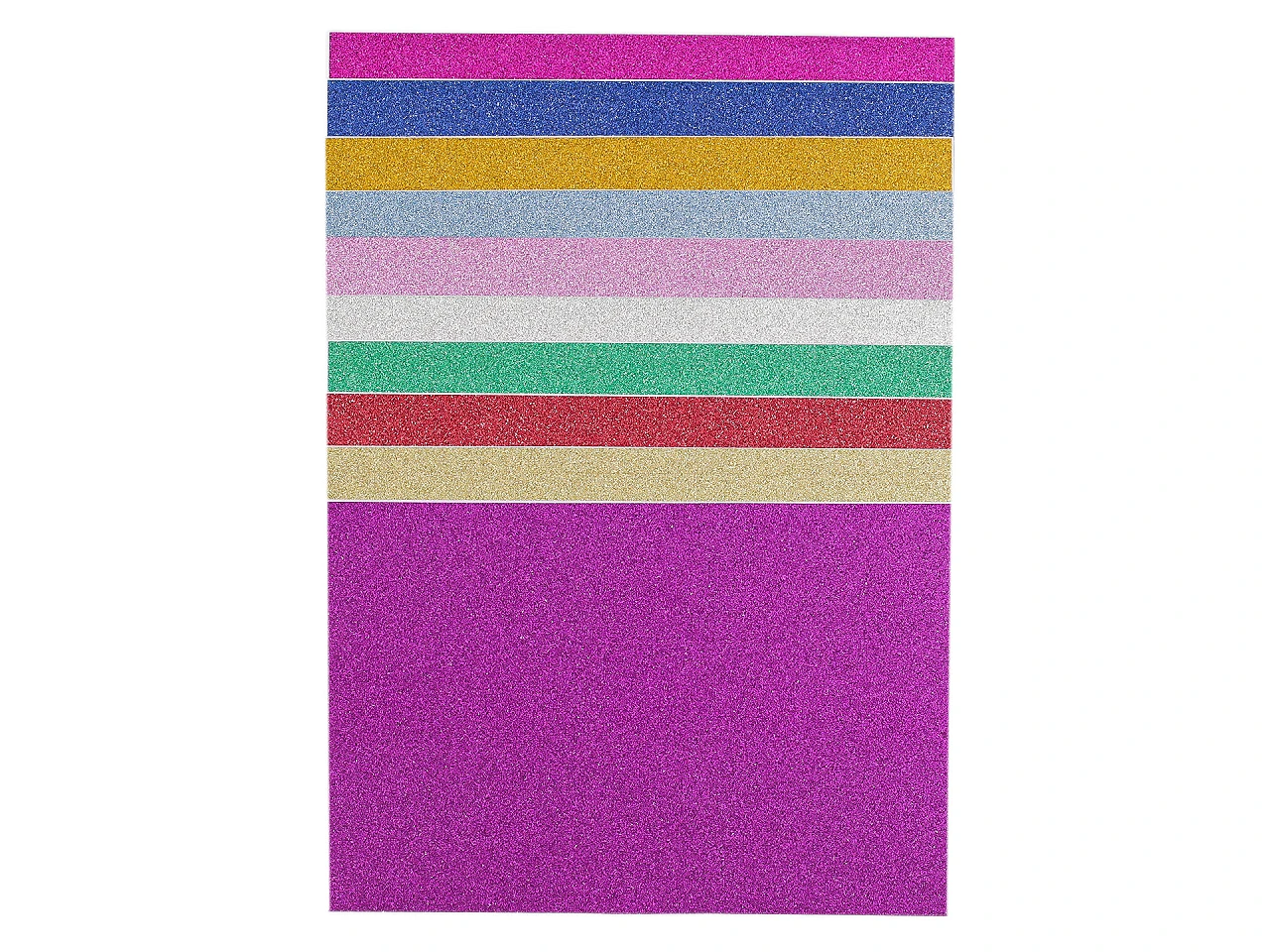 Samolepiaca trblietavá fólia 10x15 cm- sada
