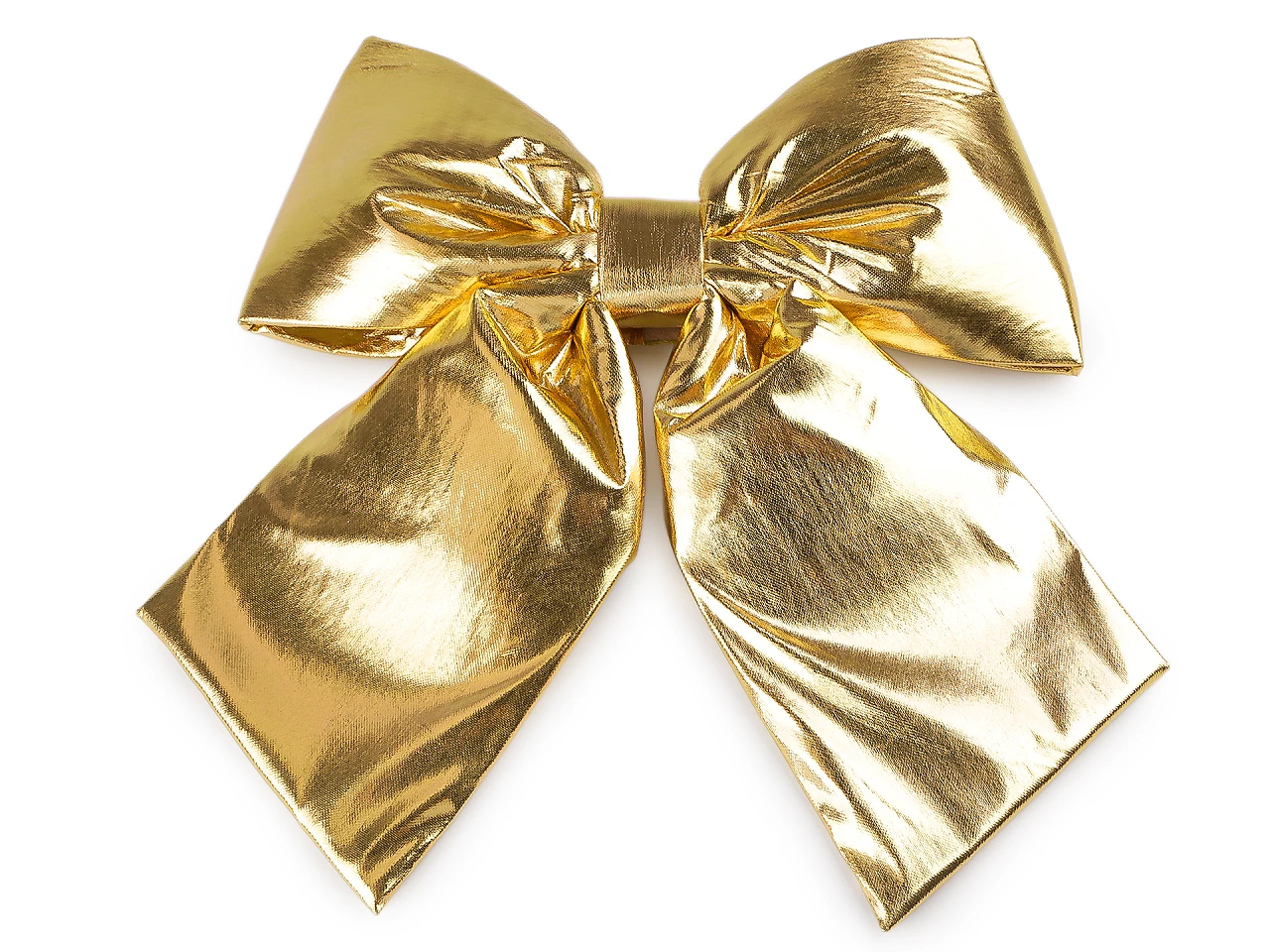 Vianočná mašľa metalická XXL 30x35 cm- 1ks