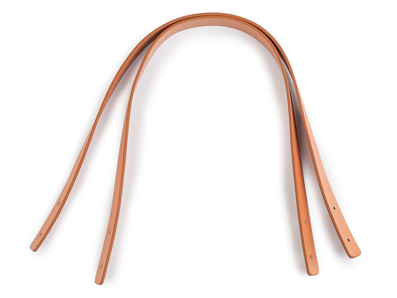 Kožené ucho na tašku šírka 1,5 cm dĺžka 45 cm- 2ks