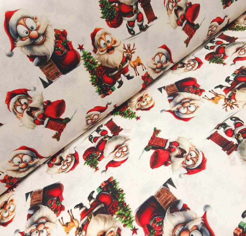 CRAZY SANTA NA ÚPLETE- NEPOČESANÁ TEPLÁKOVINA