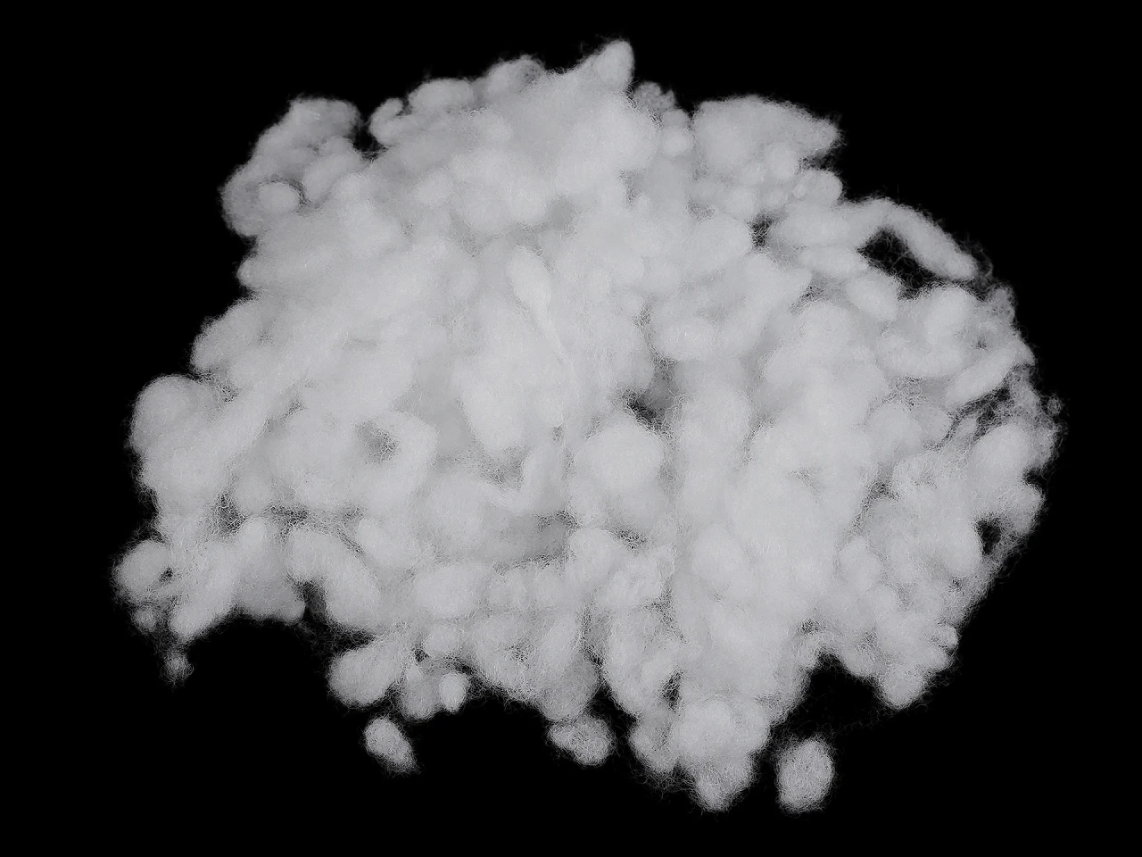 Výplň - guličky z dutého vlákna nebielené 500 g