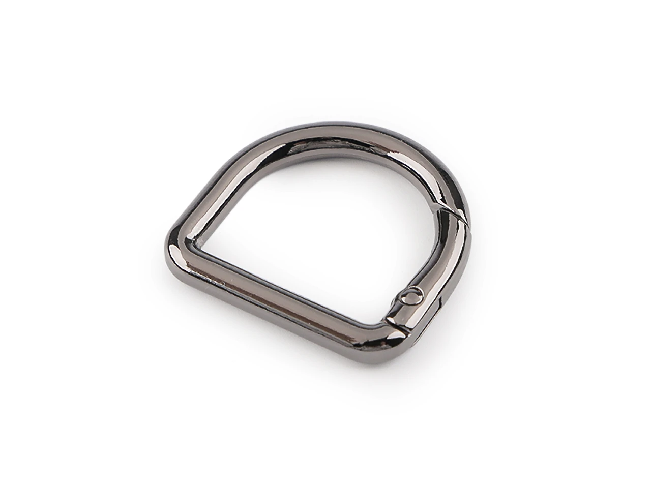 Karabína polokrúžok prievlak 22 mm- 1ks