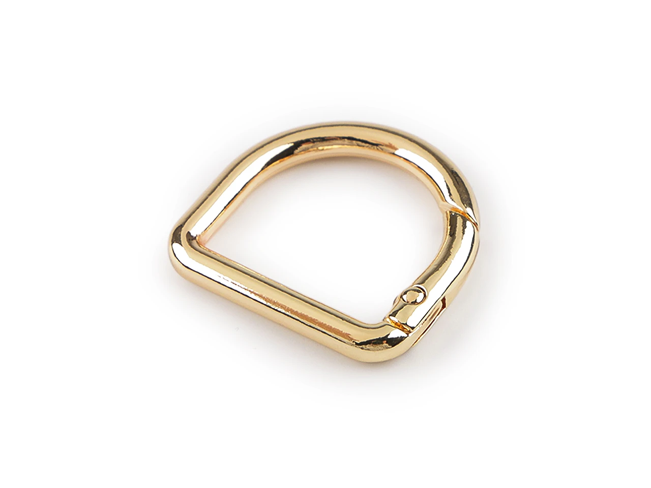 Karabína polokrúžok prievlak 22 mm- 1ks