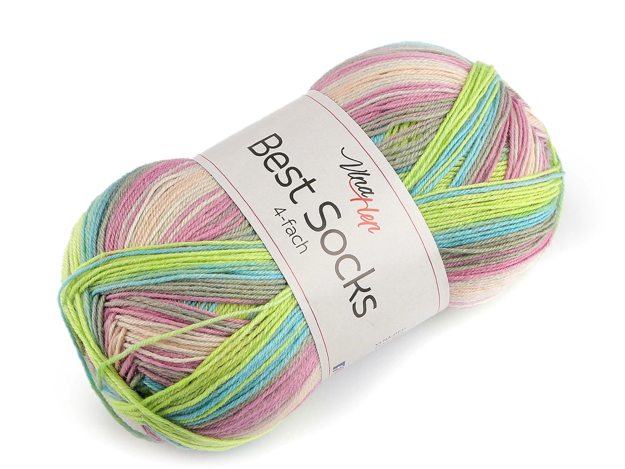 Pletacia priadza Vlna-Hep Best Socks samovzorovacia / ponožkovka 100g