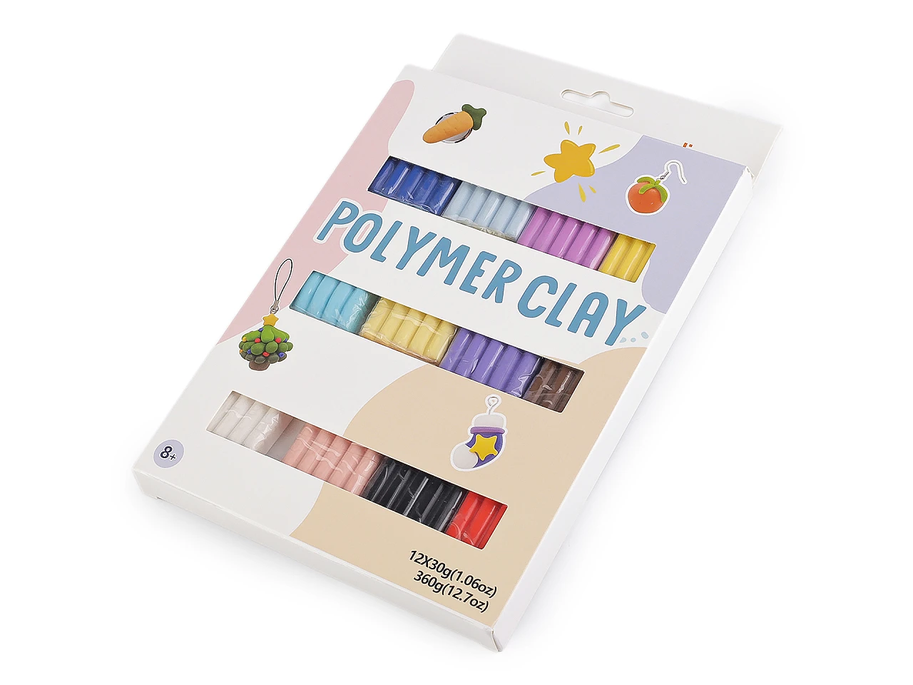 Modelovacia polymérová hmota sada 12x30 g