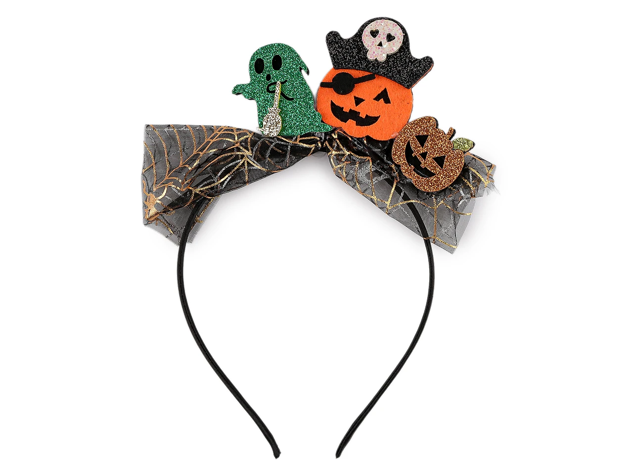 Čelenka do vlasov Halloween / čarodejnica