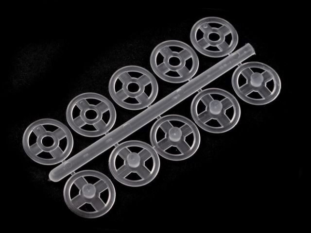 Plastové patentky Ø10 mm - 1 zväzok