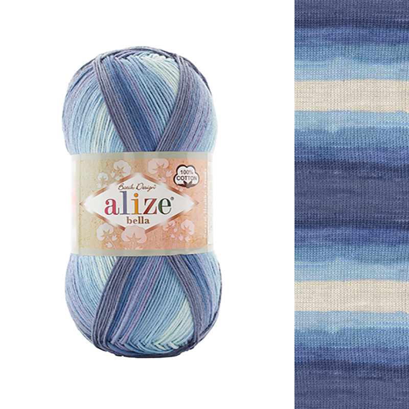 Pletacia pridza Alize BELLA batik 100g