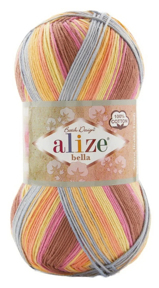 Pletacia pridza Alize BELLA batik 100g