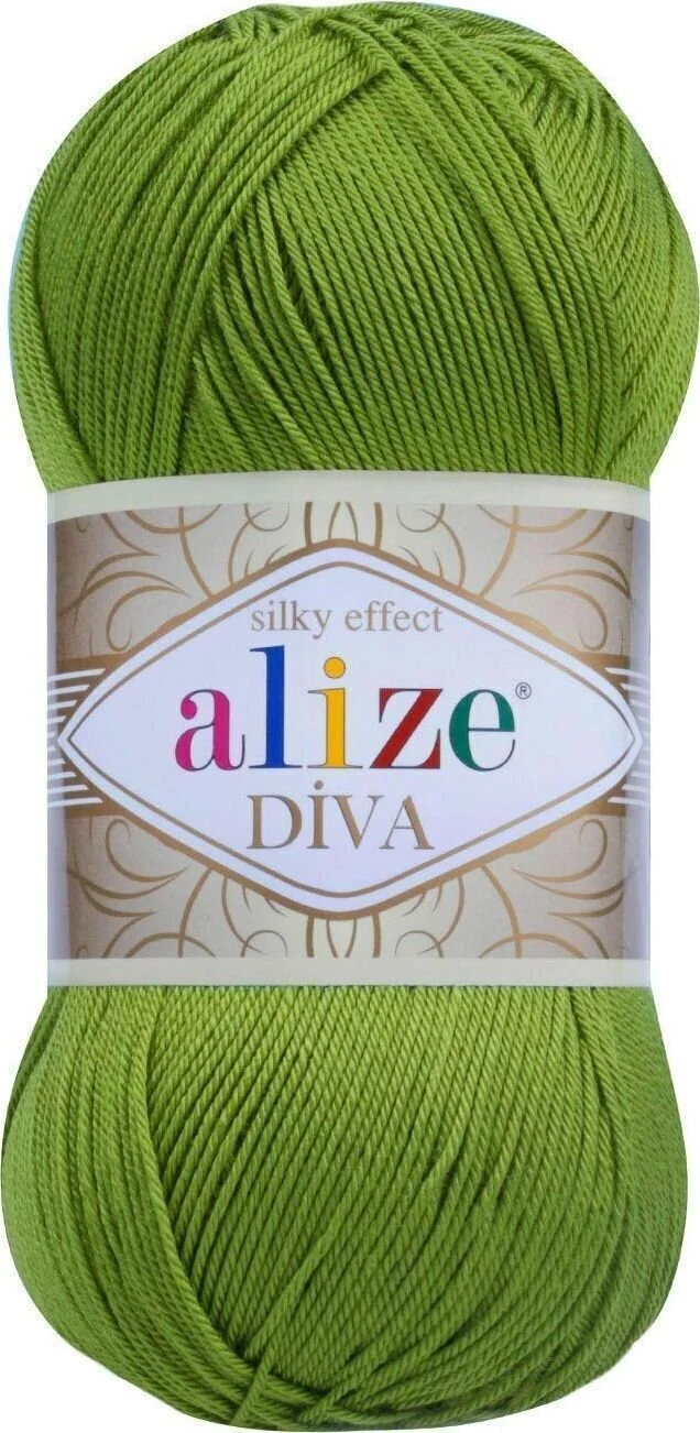 Pletacia priadza Alize Diva 100g