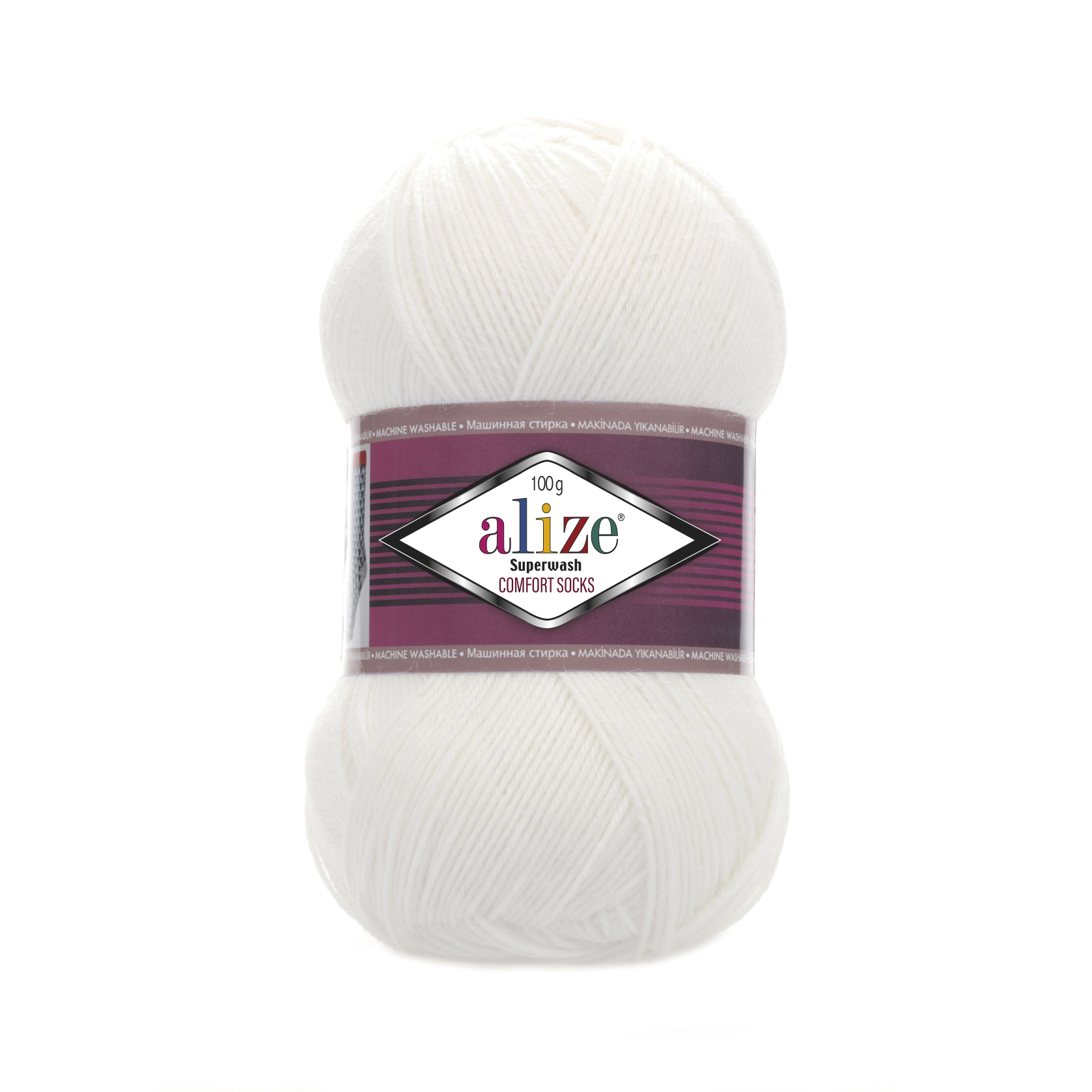 Pletacia ponožková priadza Alize Superwash comfort socks 100g