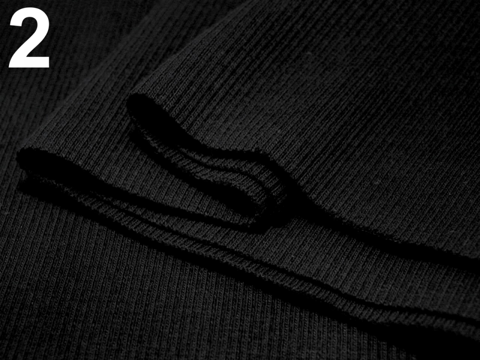 Úplet elastický rebrovaný - 16x80cm - 1 ks