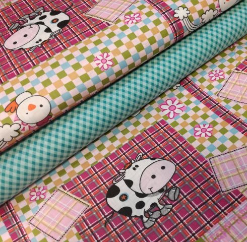 KRAVIČKOVÝ PATCHWORK NA BAVLNE