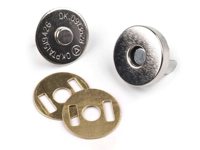 Zapínanie magnet Ø 15 mm - 5 sada