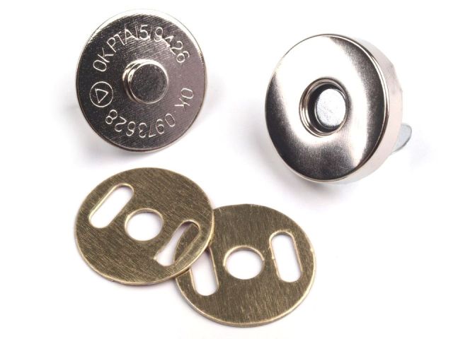 Zapínanie magnet Ø 18 mm - 5 sada