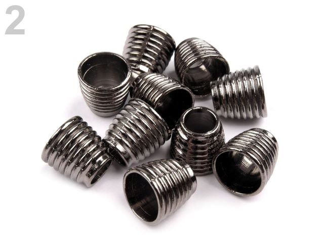 Kovová koncovka 12x13 mm - 10 ks