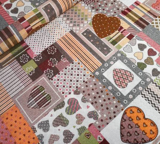 SRDIEČKOVÝ PATCHWORK
