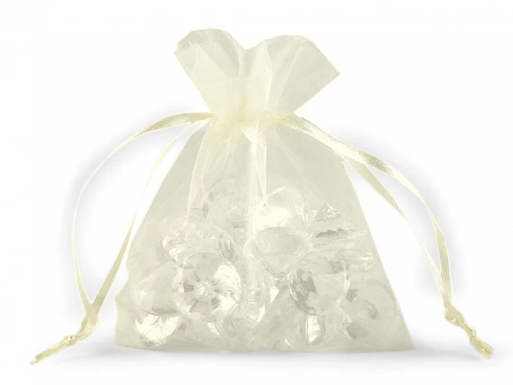 Darčekové vrecúško 9x11 cm organza - 10ks