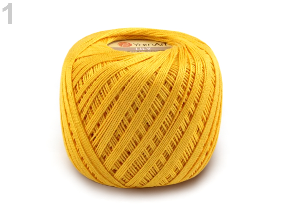 Bavlnená priadza 50 g Lily - 1 ks