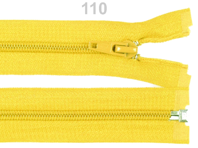 Špirálový zips šírka 5 mm dĺžka 30 cm bundový POL-1ks