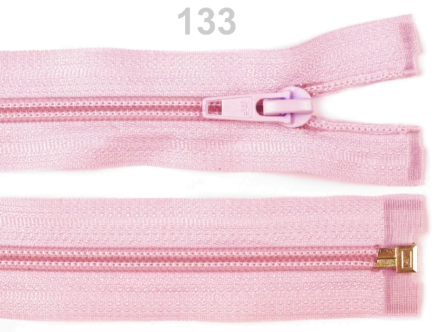 Špirálový zips šírka 5 mm dĺžka 30 cm bundový POL-1ks
