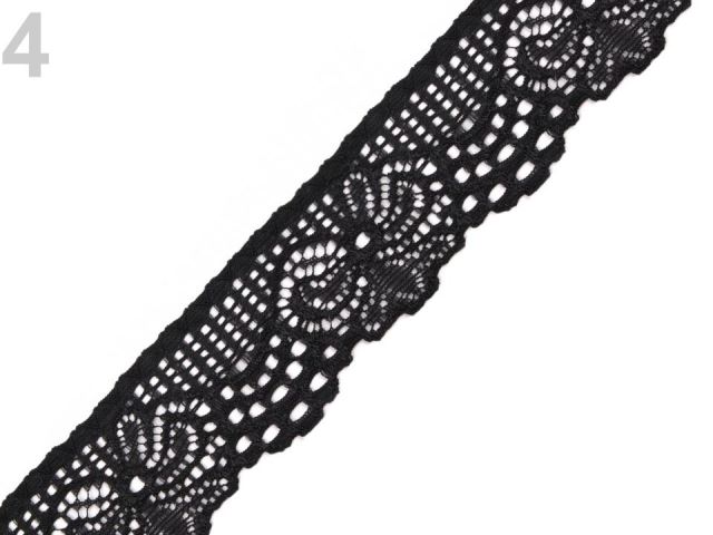 Elastická čipka šírka 30 mm - 1m